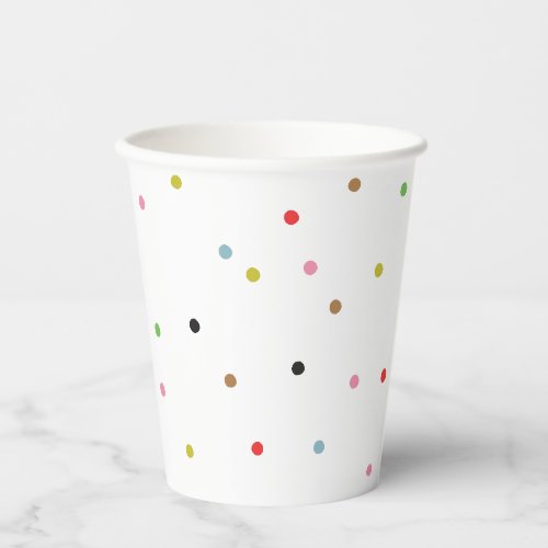 We wish you MERRY CHRISTMAS  COLORFUL NEW YEAR Paper Cups