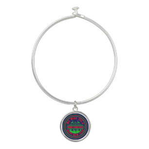We Wish You Merry Christmas Happy New Year-13395 Bangle Bracelet