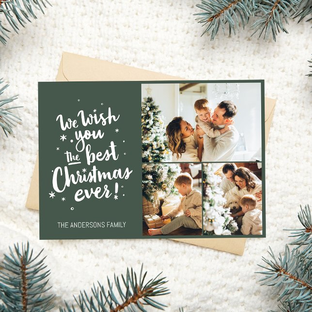 We Wish You The Best Christmas Ever Card (Creator Uploaded)