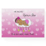 We Wished Upon a Star Girl's Baby Shower Ethnic Guest Book