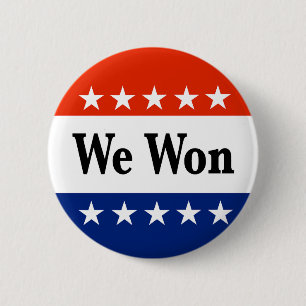 We Won 2026 Elections Button