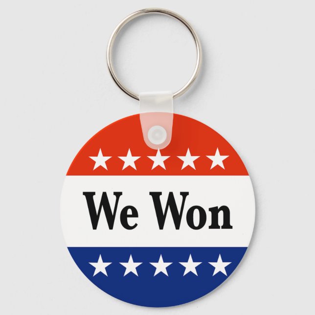 We Won 2026 Elections Keychain (Front)