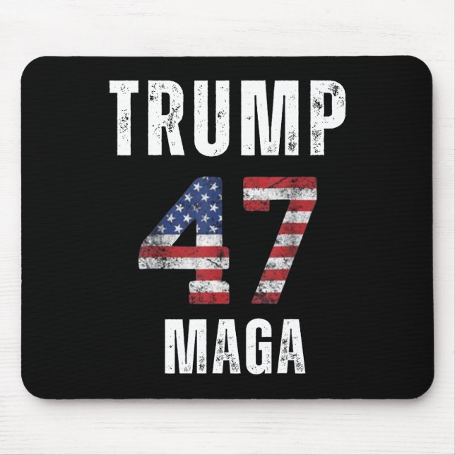 We Won Win Inauguration Day 2025 47th President Am Mouse Pad (Front)