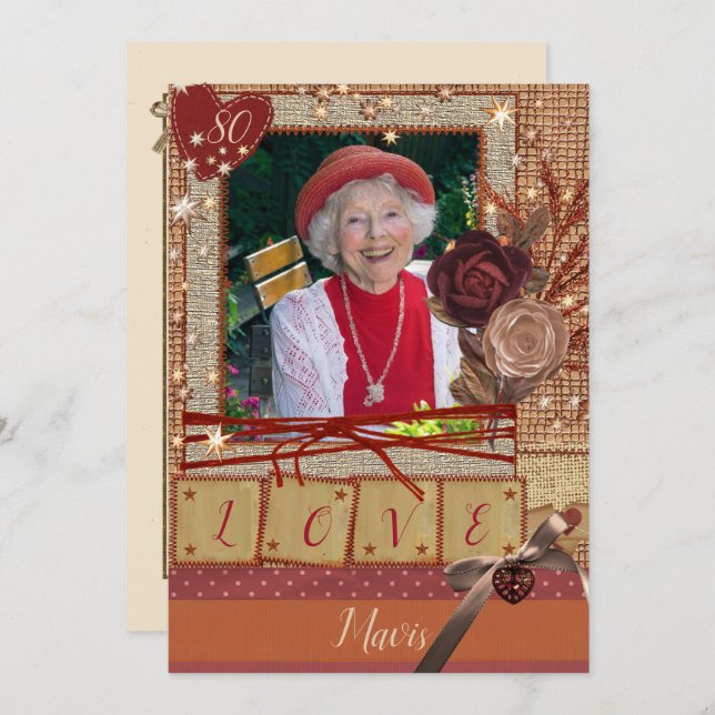 We would be honored  if you joined us in Celebrati Invitation (Front/Back)