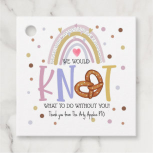 we would knot know what to do volunteer favor tags