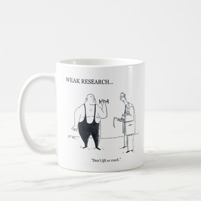 Weak Research mug (Left)