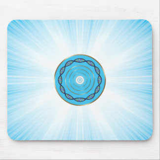 Wealth and happiness manifestation art for mouse pad