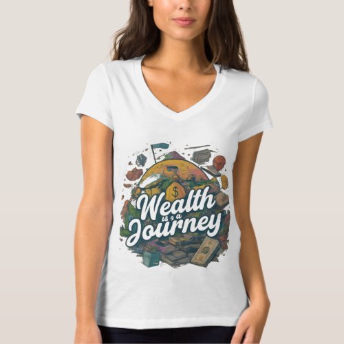 Wealth is a Journey T_Shirt