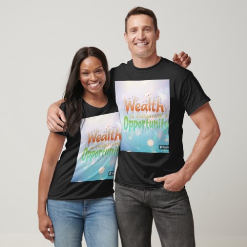 Wealth is Tomorrows Opportunity T_Shirt