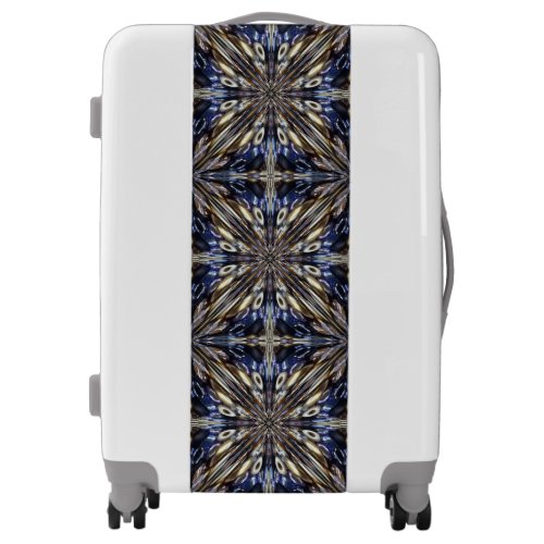 Wealth Of Seed Beading Abstract Pattern  Luggage