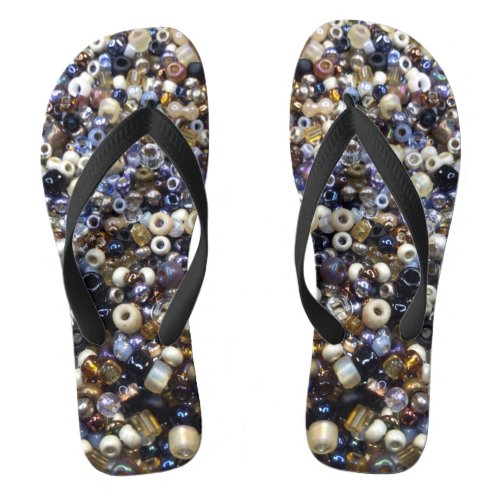 Wealth Of Seed Beading  Flip Flops