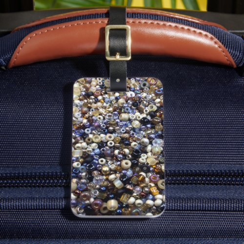 Wealth Of Seed Beading Luggage Tag