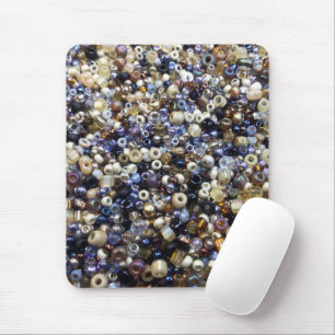 Wealth Of Seed Beading Mouse Pad