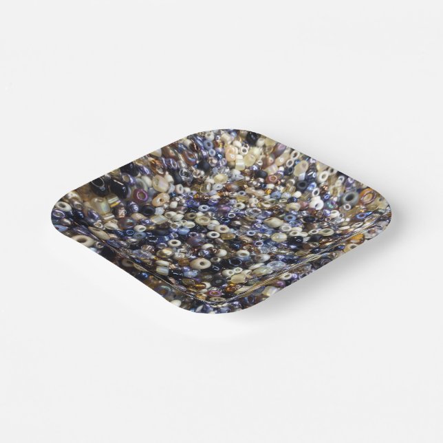 Wealth Of Seed Beading  Paper Plates (Angled)