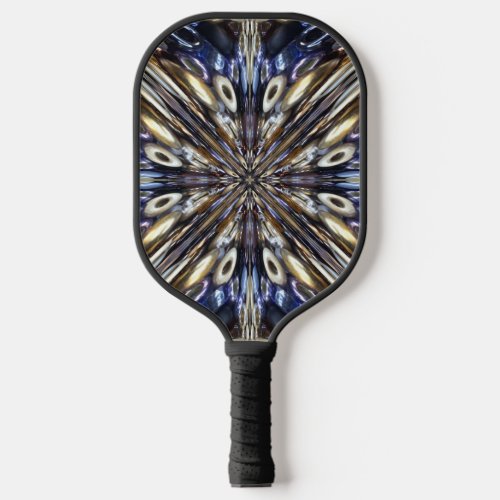 Wealth Of Seed Beading Pattern Abstract Pickleball Paddle