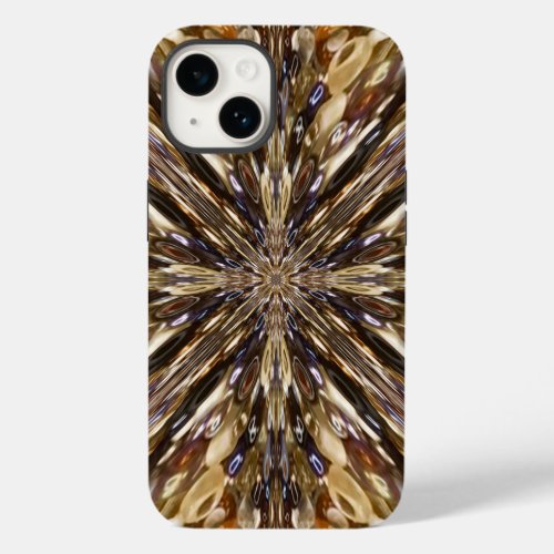 Wealth Of Seed Beads Abstract Pattern Case_Mate iPhone 14 Case