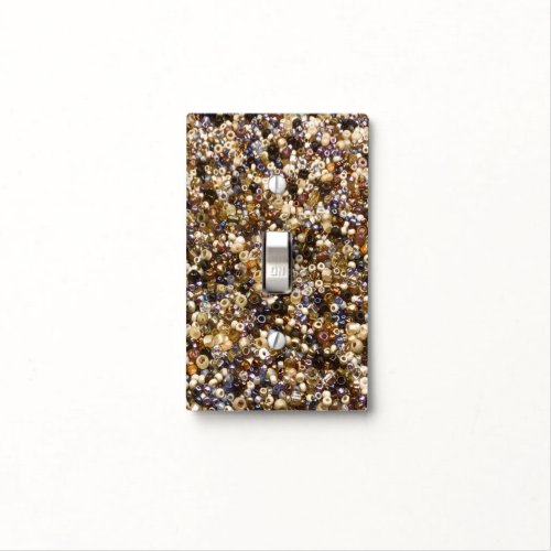 Wealth Of Seed Beads Light Switch Cover
