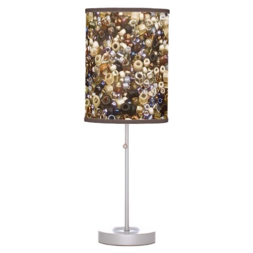 Wealth Of Seed Beads Table Lamp