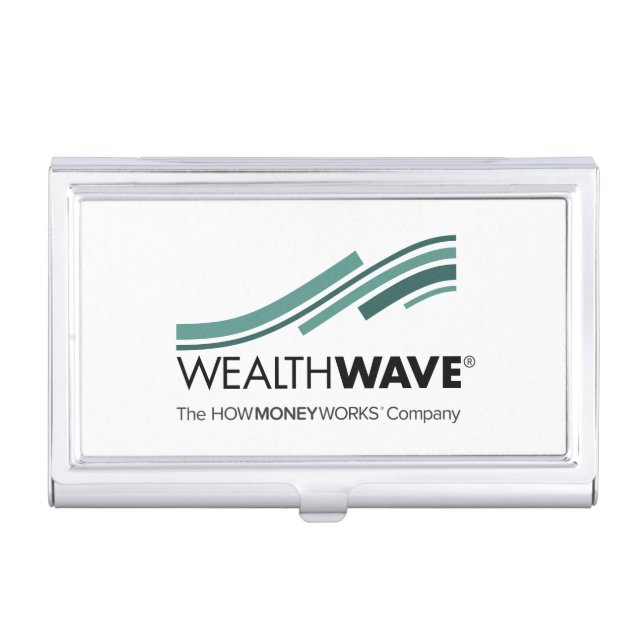 WealthWave | Business Card Holder (Front)