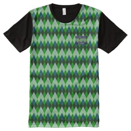 Wealthy College English Lords Greens Modern Shirt