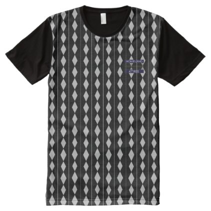 Wealthy Person Diamond Drop Black Gray T-Shirt