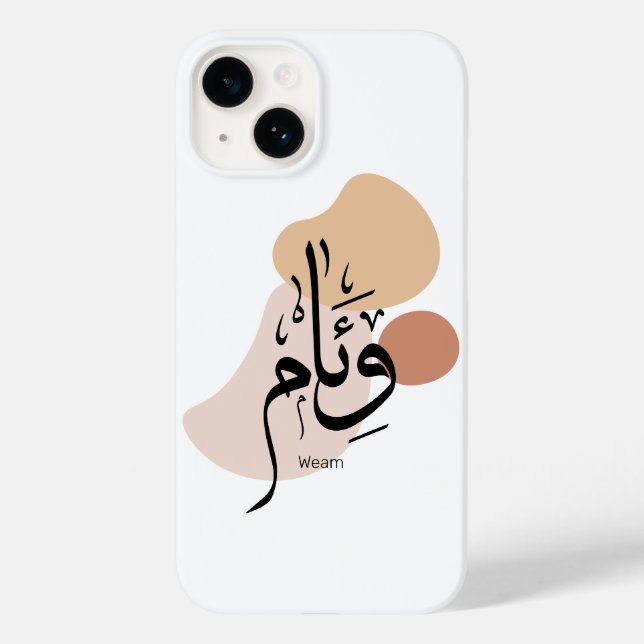 Weam in arabic calligraphy Case-Mate iPhone case (Back)