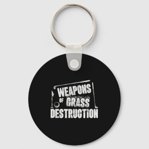 Weans Of Gr Destruction Funny Golf Clubs Sarcastic Keychain