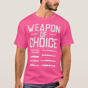 Weapon Of Choice Funny Flute T-Shirt