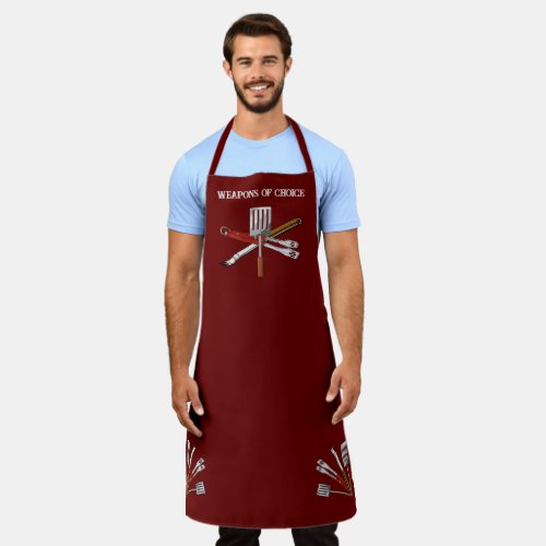 Weapon of Choice Grilling BBQ Apron