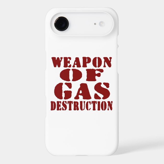 Weapon Of Gas Destruction Case-Mate iPhone Case (Back)