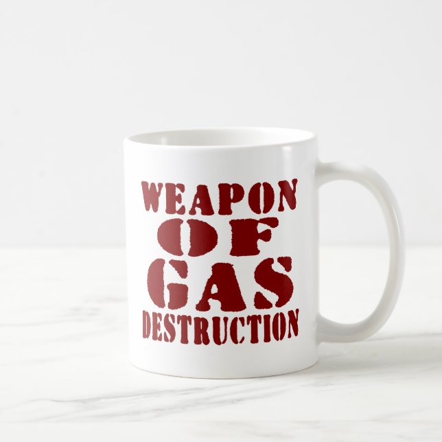 Weapon Of Gas Destruction Coffee Mug (Right)