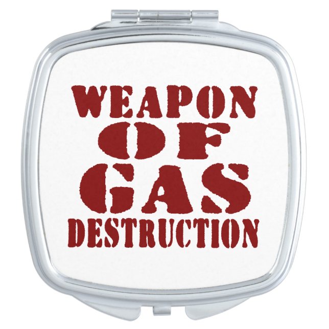 Weapon Of Gas Destruction Vanity Mirror (Front)