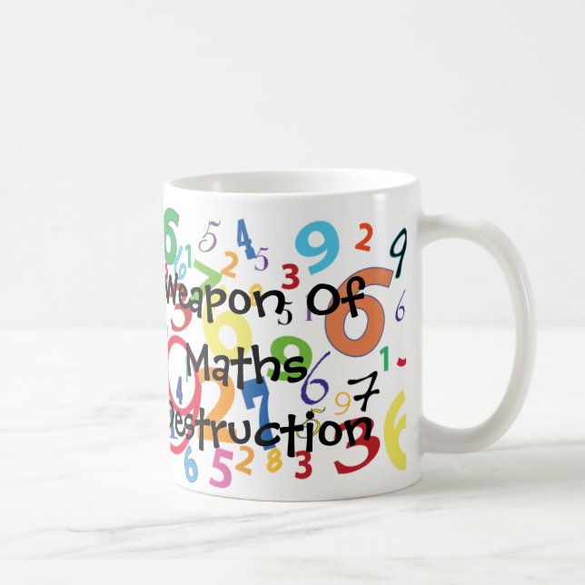 Weapon of Maths Destruction Mug (Right)