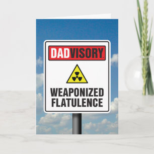 Weaponized Flatulence Card