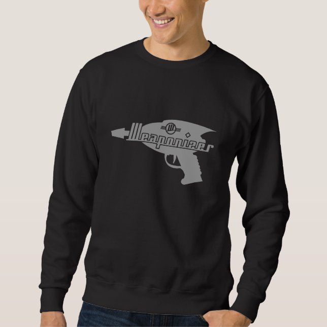 Weaponizer Raygun Blaster Dark Sweatshirt (Front)