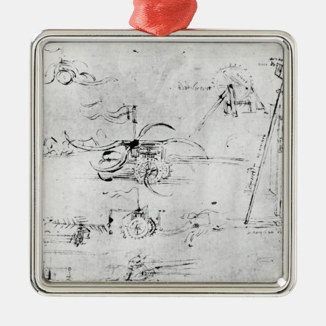 Weaponry designs, fol. 40v-a metal ornament (Front)