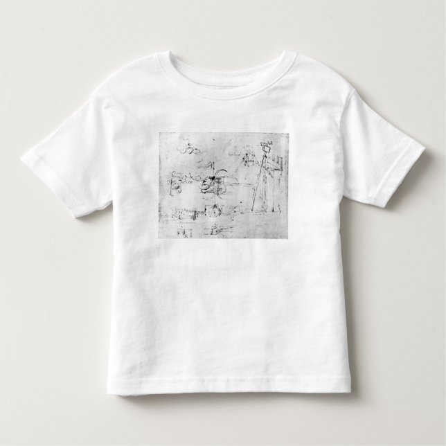 Weaponry designs, fol. 40v-a toddler t-shirt (Front)