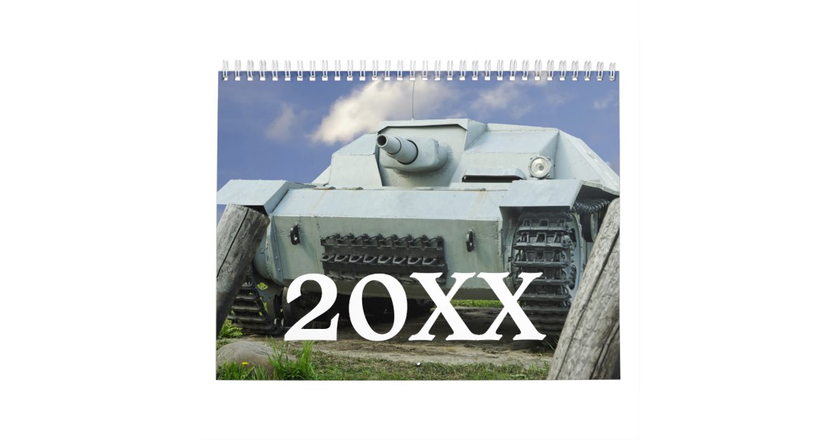 Weaponry of II World War Calendar Zazzle