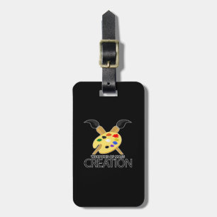 Weapons of mass creation luggage tag