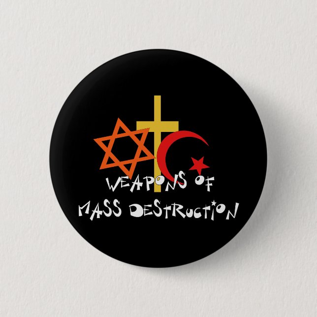Weapons Of Mass Destruction Button (Front)