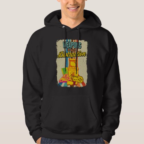 Weapons of Mass Distraction _ Video Game Hoodie