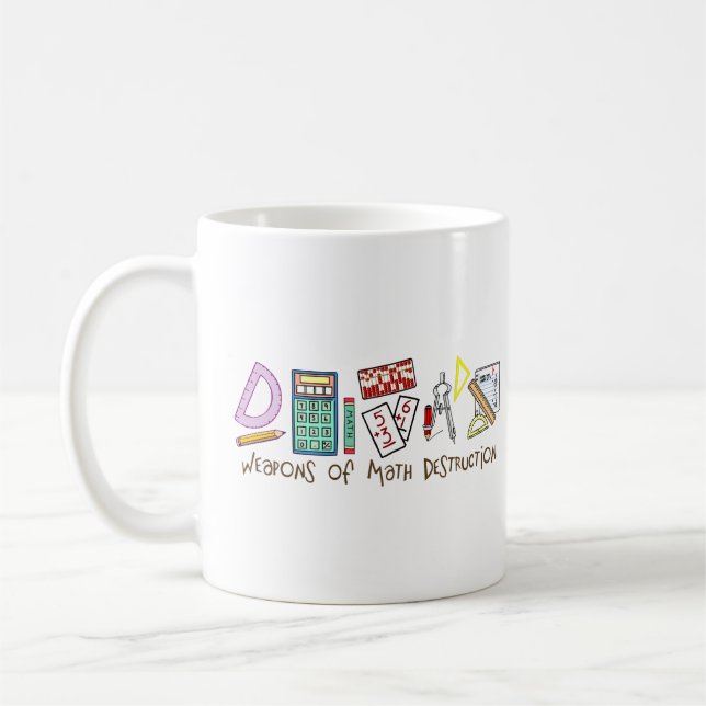 Weapons Of Math Destruction Coffee Mug (Left)
