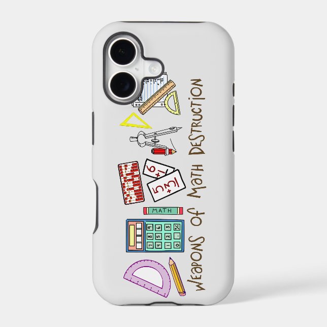 Weapons Of Math Destruction Iphone Case (Back)