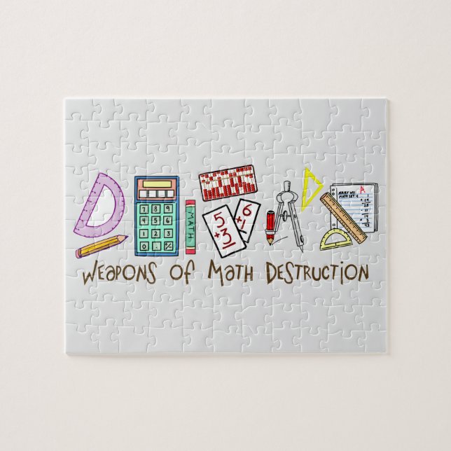Weapons Of Math Destruction Jigsaw Puzzle (Horizontal)