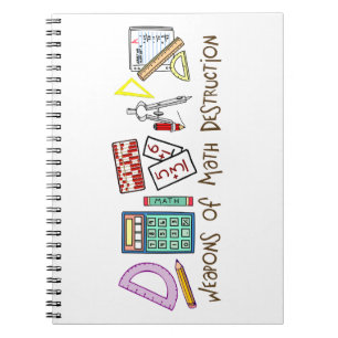 Weapons Of Math Destruction Notebook