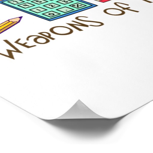 Weapons Of Math Destruction Poster | Zazzle