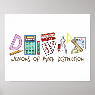 Weapons Of Math Destruction Poster