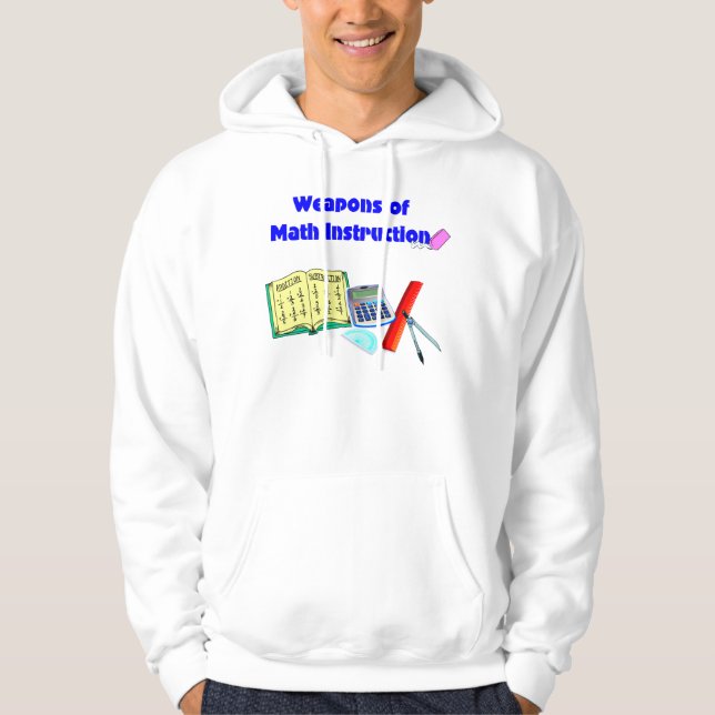 Weapons of Math Instruction T-Shirt - Customized Hoodie (Front)