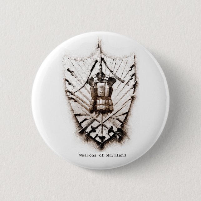 Weapons of Moroland Classic Pinback Button (Front)