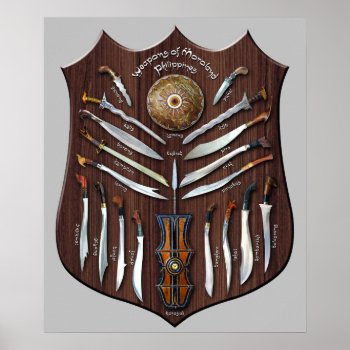 Weapons Of Moroland Poster by tempera70 at Zazzle